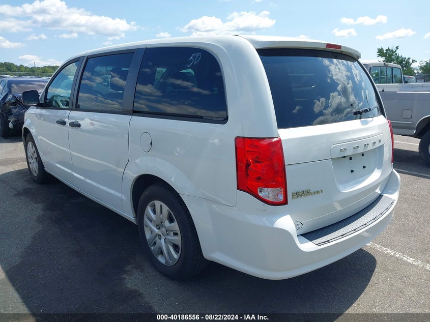 2020 DODGE GRAND CARAVAN SE - 2C4RDGBGXLR198398