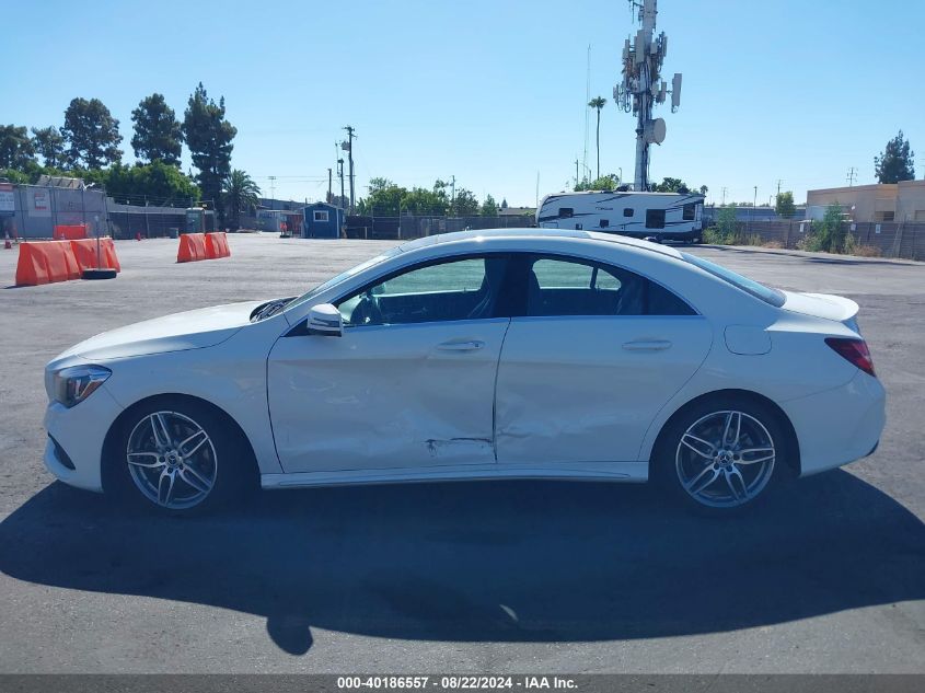 2018 Mercedes-Benz Cla 250 VIN: WDDSJ4EB2JN535879 Lot: 40186557