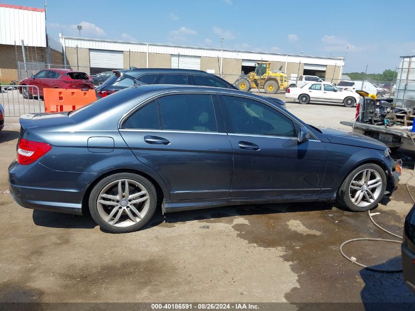 2014 Mercedes-Benz C 250 Luxury/Sport VIN: WDDGF4HB4EA938620 Lot: 40186591