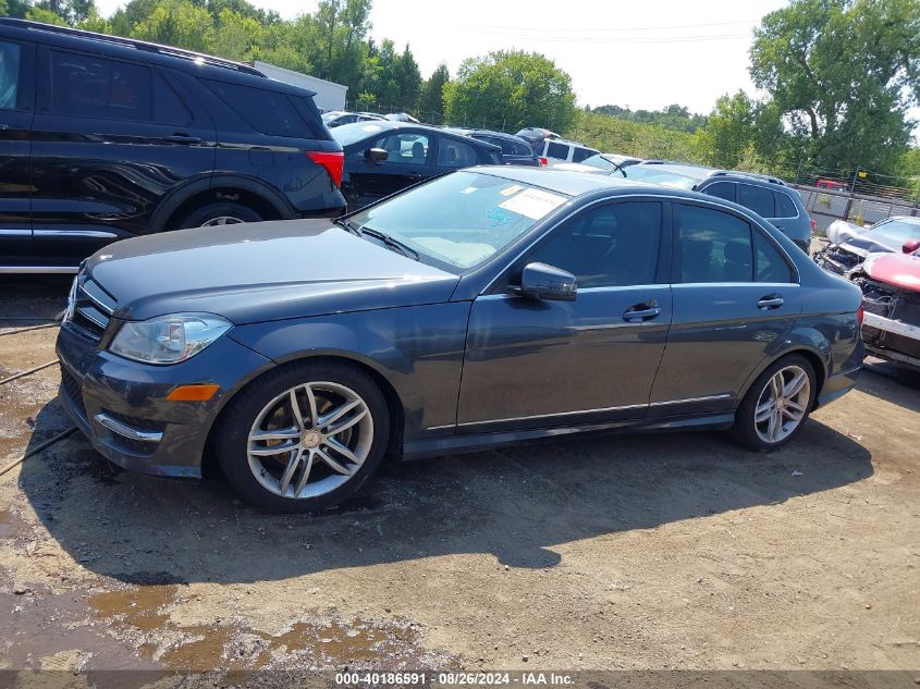 2014 Mercedes-Benz C 250 Luxury/Sport VIN: WDDGF4HB4EA938620 Lot: 40186591