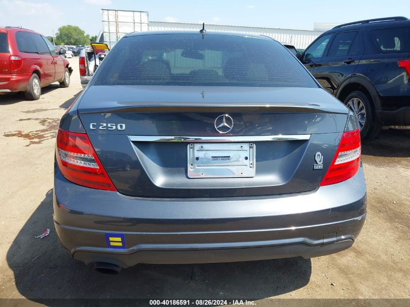 2014 Mercedes-Benz C 250 Luxury/Sport VIN: WDDGF4HB4EA938620 Lot: 40186591