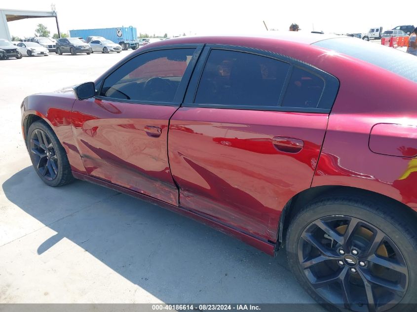 2019 Dodge Charger Sxt Rwd VIN: 2C3CDXBG2KH734663 Lot: 40186614