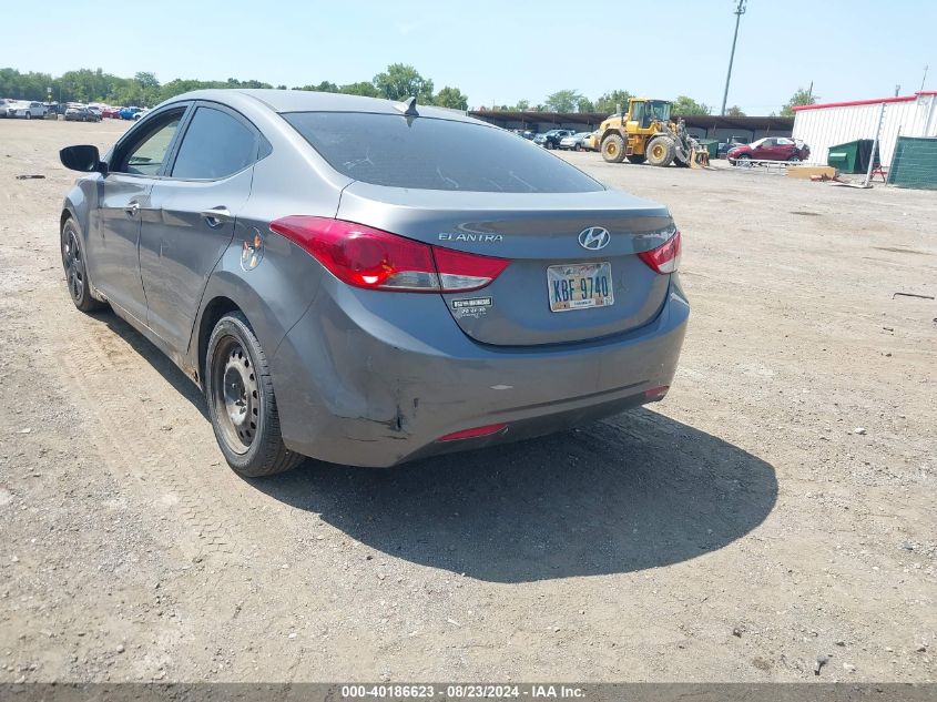 2011 Hyundai Elantra Gls/Limited VIN: 5NPDH4AE3BH057620 Lot: 40186623