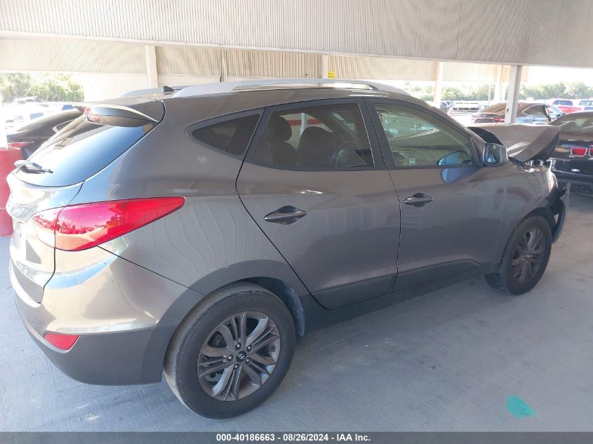 2015 Hyundai Tucson Se VIN: KM8JU3AG7FU056049 Lot: 40186663