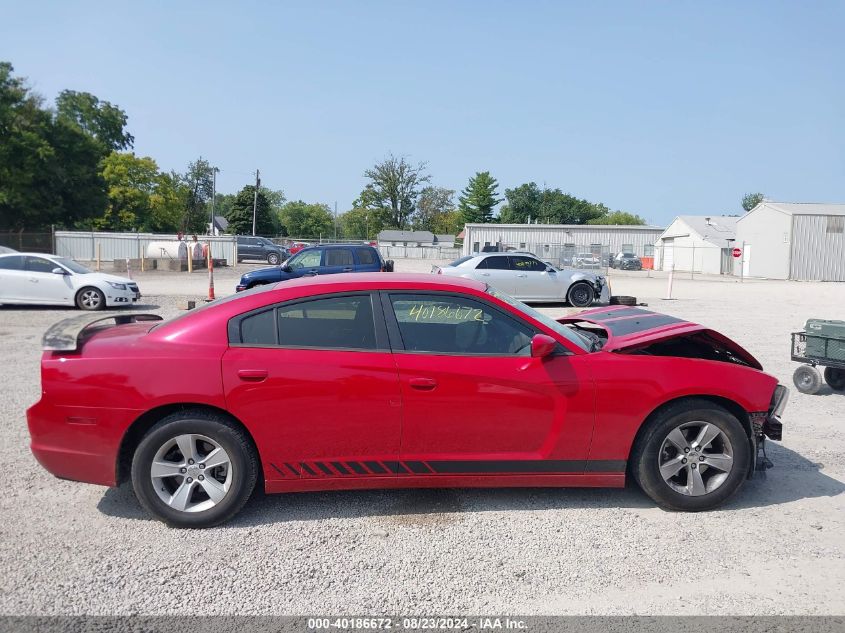 2012 Dodge Charger Se VIN: 2C3CDXBG6CH148761 Lot: 40186672