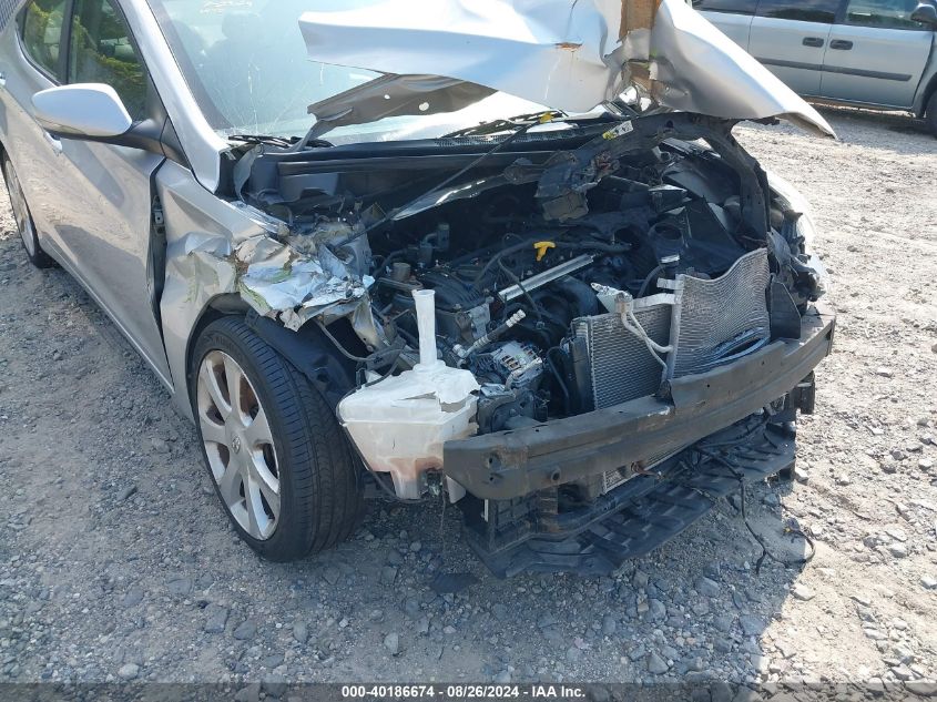 5NPDH4AE1DH430124 2013 Hyundai Elantra Limited