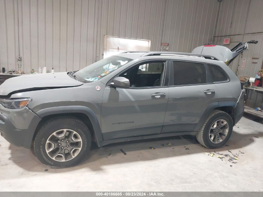 2019 Jeep Cherokee Trailhawk 4X4 VIN: 1C4PJMBX3KD468569 Lot: 40186685