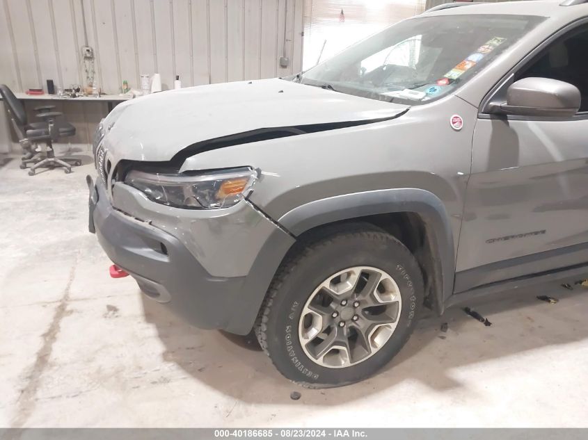 2019 Jeep Cherokee Trailhawk 4X4 VIN: 1C4PJMBX3KD468569 Lot: 40186685