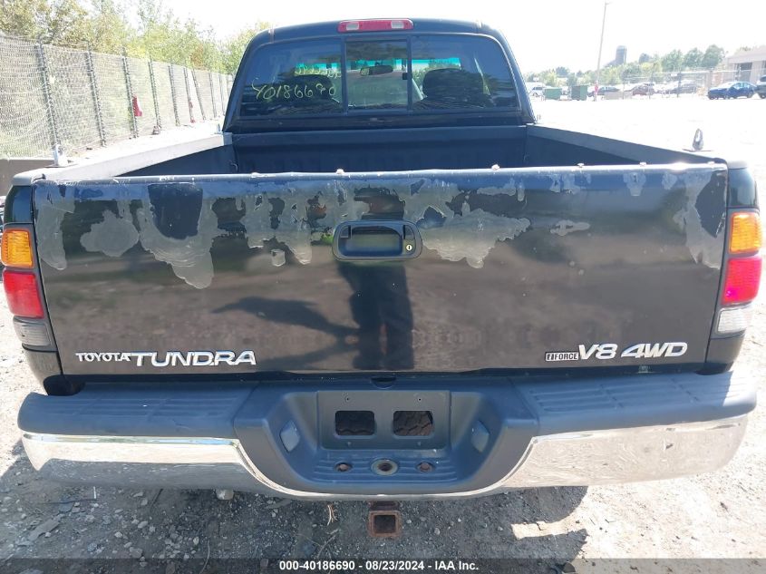 2001 Toyota Tundra Sr5 V8 VIN: 5TBBT44141S191584 Lot: 40186690