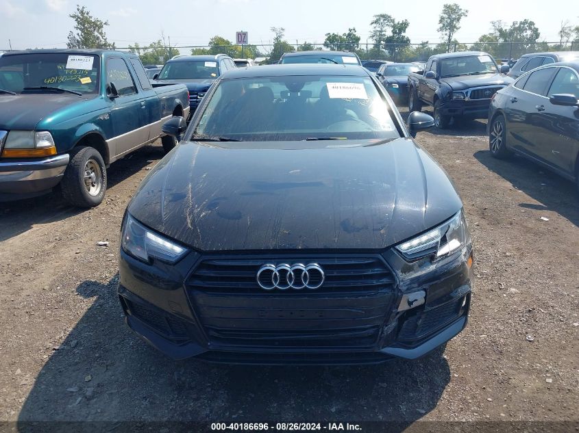 2019 Audi A4 40 Premium/40 Titanium Premium VIN: WAUGMAF47KN020364 Lot: 40186696