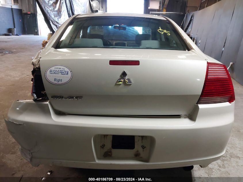 2007 Mitsubishi Galant Es/Se VIN: 4A3AB36F27E082481 Lot: 40186709