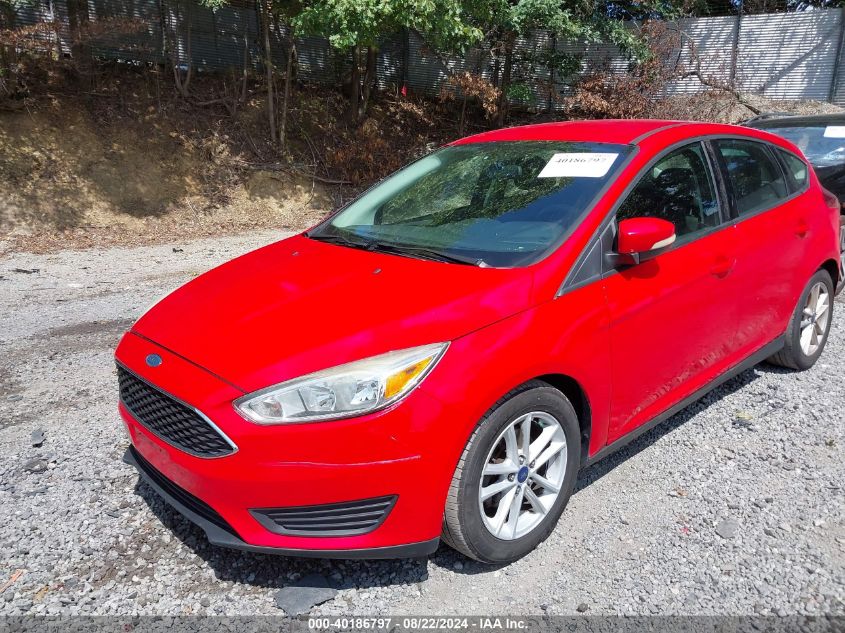 2015 Ford Focus Se VIN: 1FADP3K20FL345877 Lot: 40186797