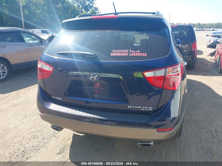 2010 Hyundai Veracruz Limited VIN: KM8NU4CCXAU128517 Lot: 40186806