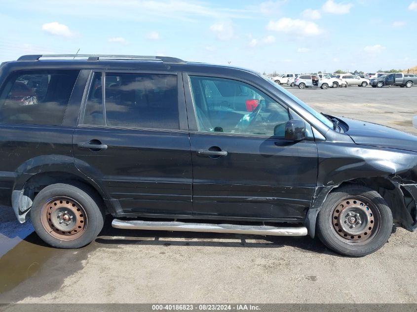 2003 Honda Pilot Ex VIN: 2HKYF18433H578874 Lot: 40186823