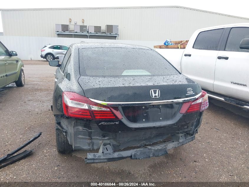 2016 Honda Accord Lx VIN: 1HGCR2F30GA143066 Lot: 40186844