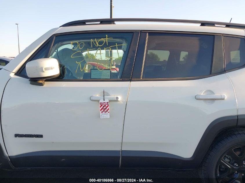 2018 Jeep Renegade Altitude Fwd VIN: ZACCJABB4JPJ04076 Lot: 40186866