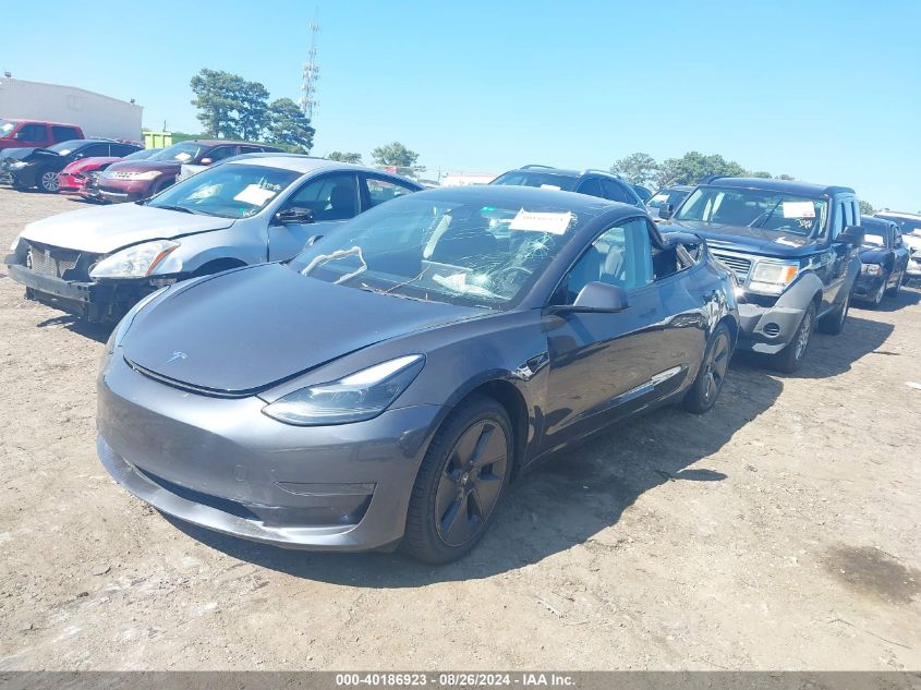 5YJ3E1EA3MF857605 2021 TESLA MODEL 3 - Image 2