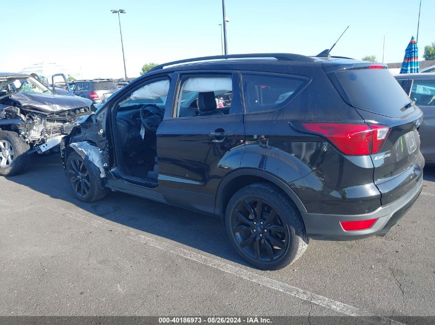 2019 Ford Escape Se VIN: 1FMCU0GD1KUB86598 Lot: 40186973