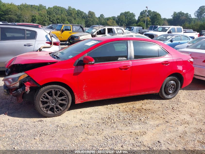 2016 Toyota Corolla S W/Special Edition Pkg VIN: 2T1BURHE5GC605150 Lot: 40186995