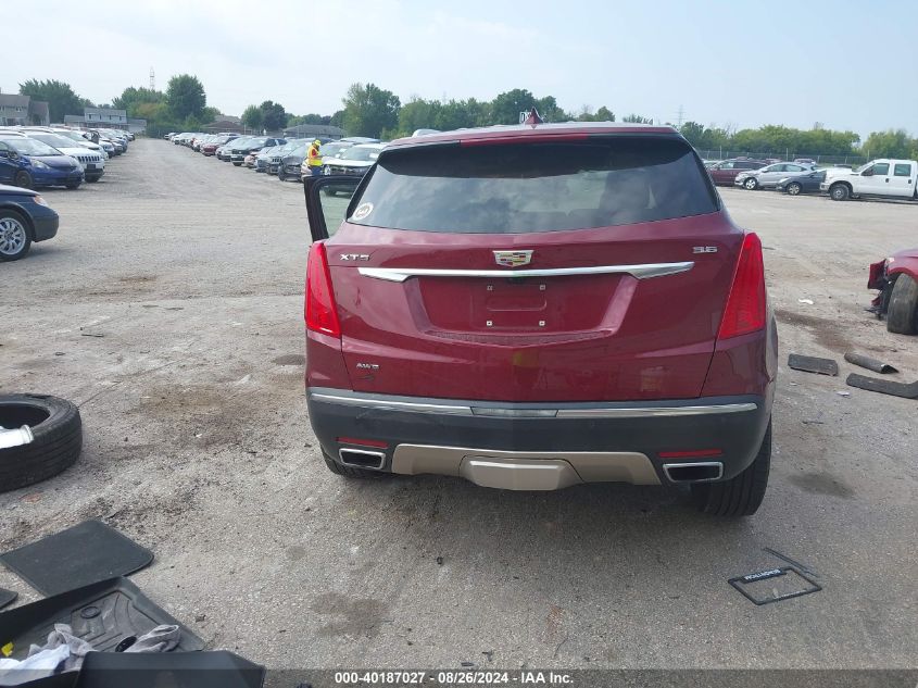 2017 Cadillac Xt5 Luxury VIN: 1GYKNDRS7HZ140074 Lot: 40187027