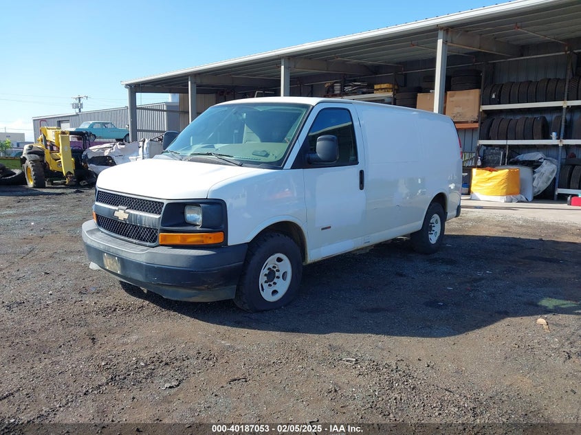 VIN 1GCWGAF12H1309132 2017 CHEVROLET EXPRESS 2500 WORK VAN