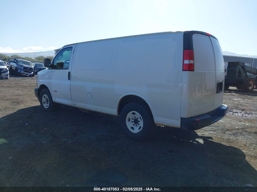 VIN 1GCWGAF12H1309132 2017 CHEVROLET EXPRESS 2500 WORK VAN