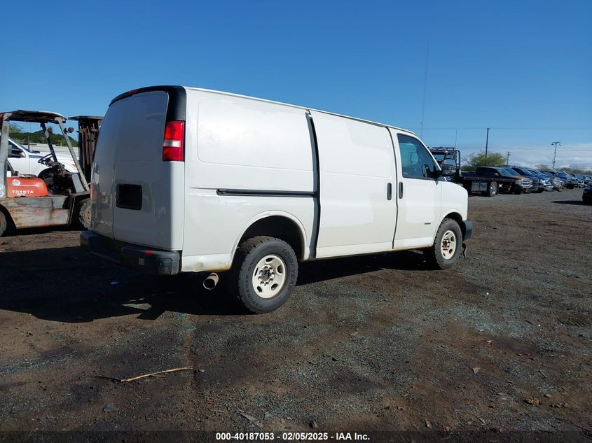 VIN 1GCWGAF12H1309132 2017 CHEVROLET EXPRESS 2500 WORK VAN