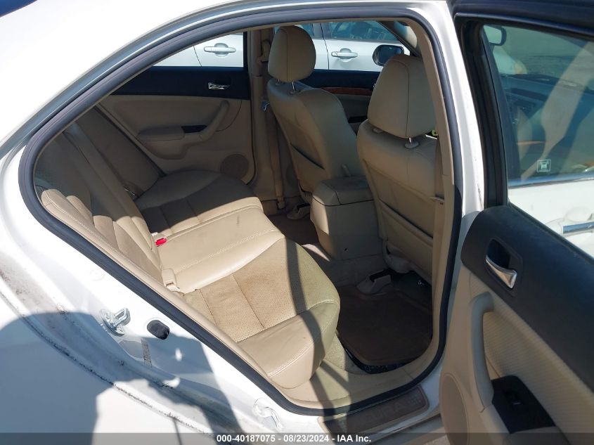 2005 Acura Tsx VIN: JH4CL96885C025819 Lot: 40187075