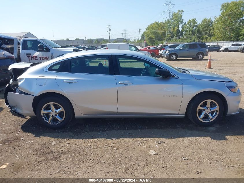 2018 Chevrolet Malibu 1Ls VIN: 1G1ZB5ST8JF230026 Lot: 40187088