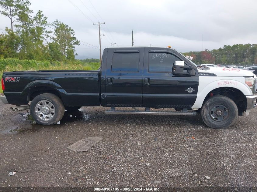 1FT7W2BT6CEC48616 2012 Ford F-250 Lariat