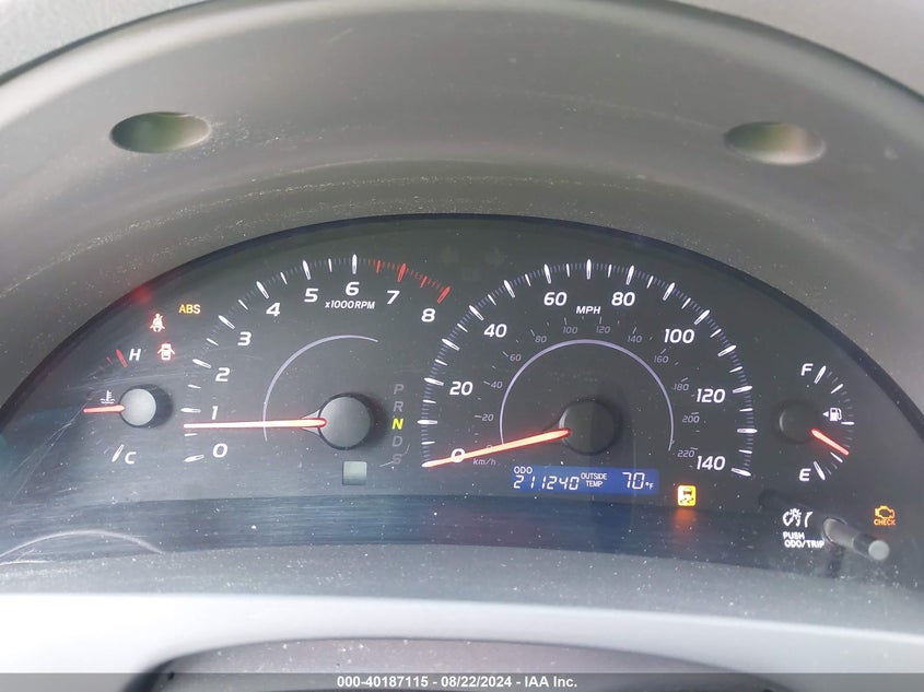 2010 Toyota Camry Le VIN: 4T1BF3EK0AU055816 Lot: 40187115