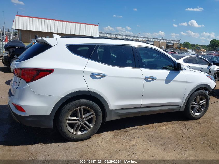 2017 Hyundai Santa Fe Sport 2.4L VIN: 5NMZU3LB3HH034830 Lot: 40187125