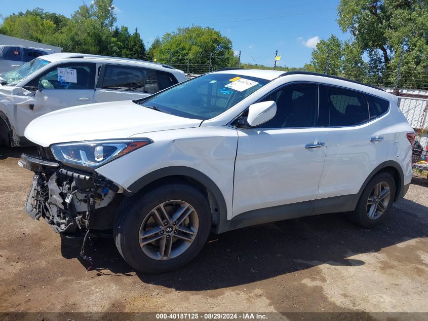 2017 Hyundai Santa Fe Sport 2.4L VIN: 5NMZU3LB3HH034830 Lot: 40187125