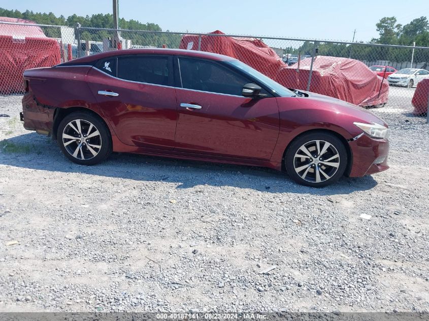 2017 Nissan Maxima 3.5 Sv VIN: 1N4AA6AP6HC399397 Lot: 40187141