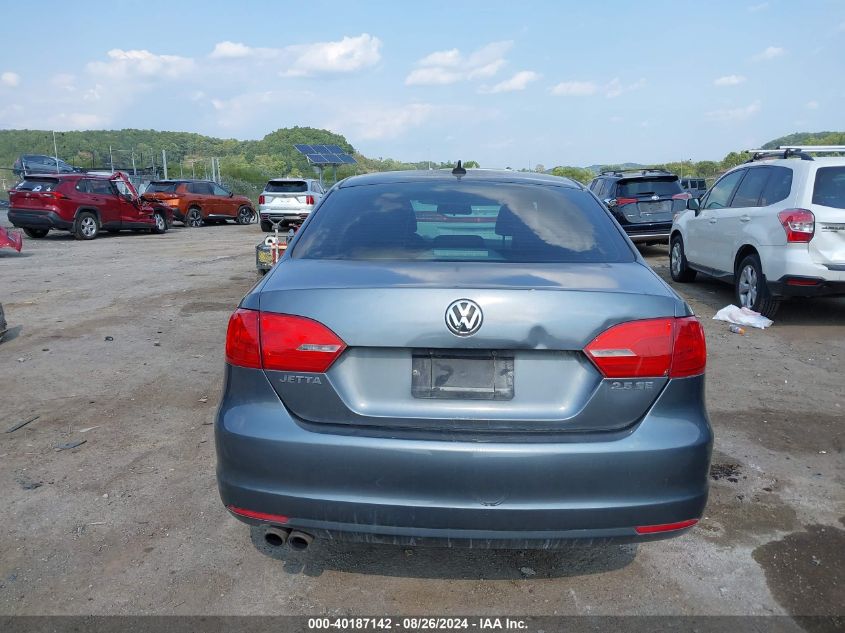 2011 Volkswagen Jetta 2.5L Se VIN: 3VWDZ7AJ8BM352506 Lot: 40187142