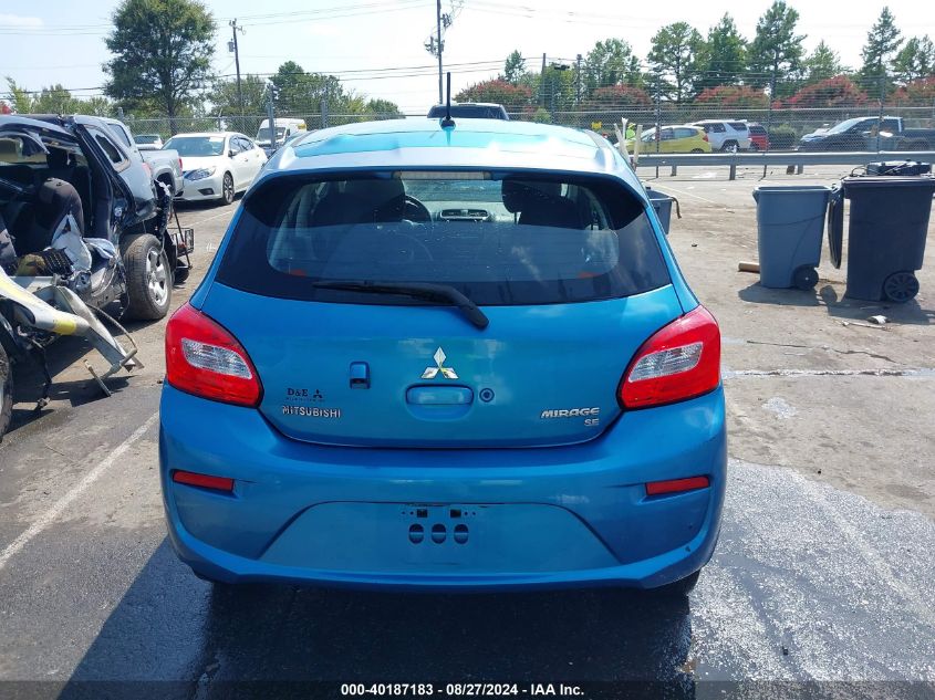 2017 Mitsubishi Mirage Se VIN: ML32A4HJ9HH013131 Lot: 40187183