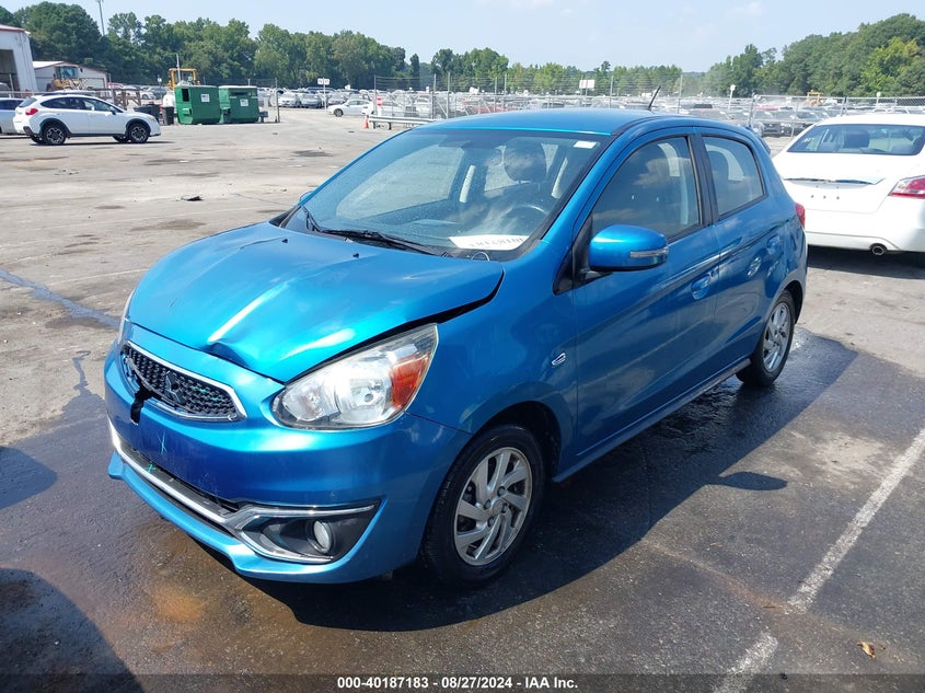 VIN ML32A4HJ9HH013131 2017 MITSUBISHI MIRAGE SE