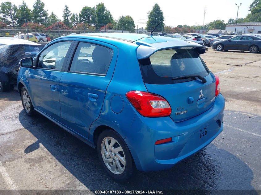 VIN ML32A4HJ9HH013131 2017 MITSUBISHI MIRAGE SE