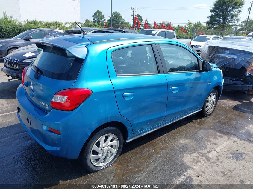VIN ML32A4HJ9HH013131 2017 MITSUBISHI MIRAGE SE