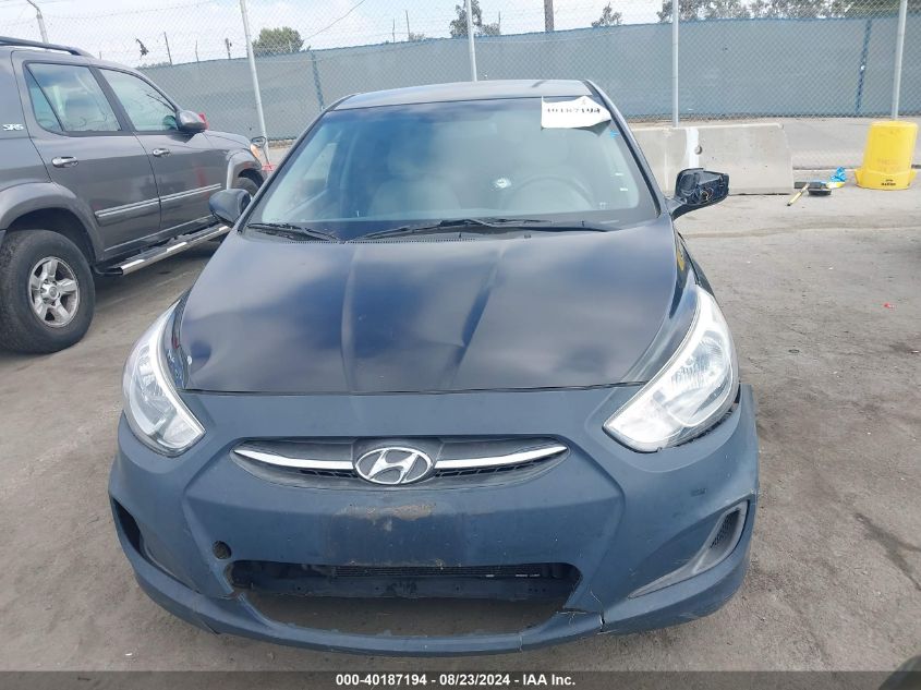 2015 Hyundai Accent Gs VIN: KMHCT5AE3FU217583 Lot: 40187194