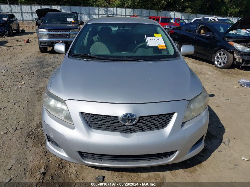 2010 Toyota Corolla Le VIN: 2T1BU4EE4AC502526 Lot: 40187197