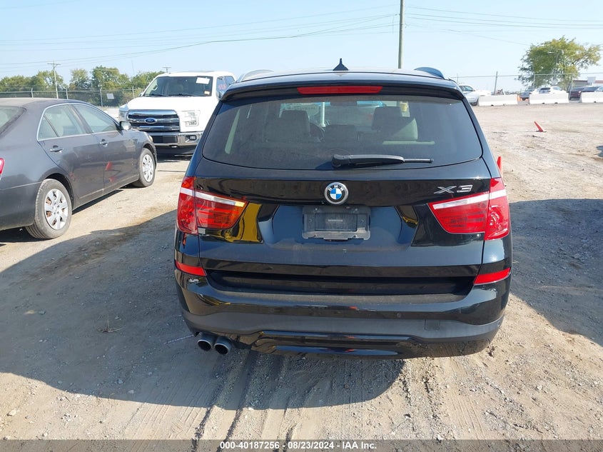 2017 BMW X3 xDrive28I VIN: 5UXWX9C3XH0T23451 Lot: 40187256