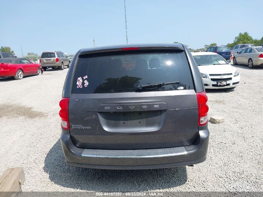 2018 Dodge Grand Caravan Se VIN: 2C4RDGBG9JR135225 Lot: 40187287