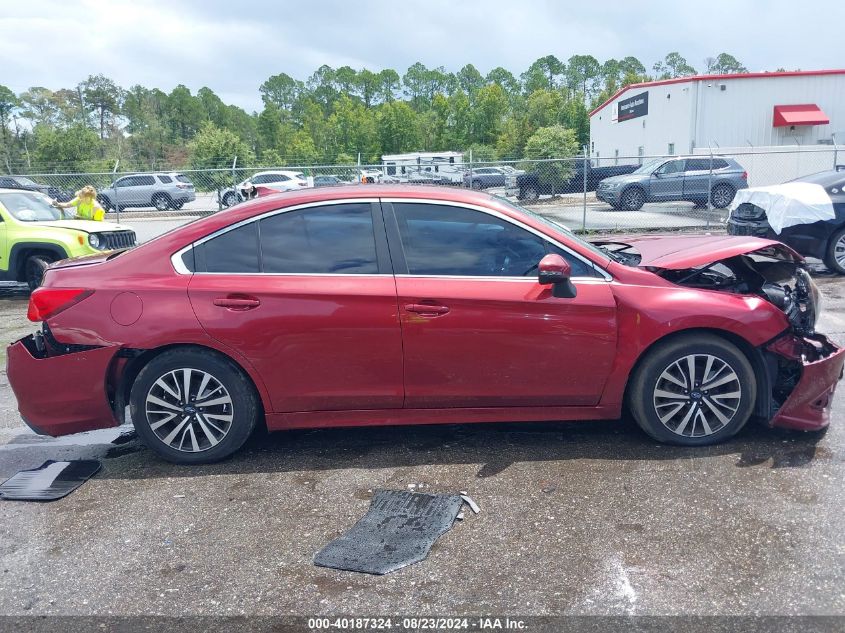 2018 Subaru Legacy 2.5I Premium VIN: 4S3BNAF68J3021884 Lot: 40187324