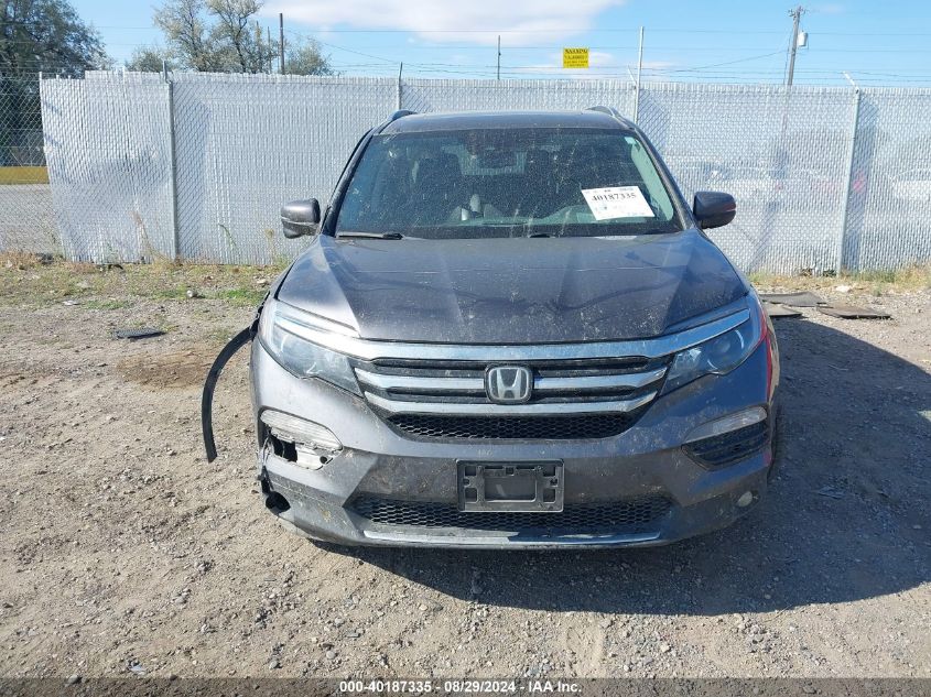 2017 Honda Pilot Touring VIN: 5FNYF6H97HB083608 Lot: 40187335