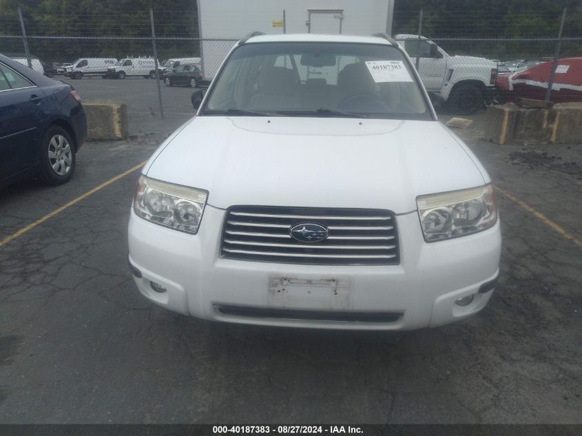 2008 Subaru Forester 2.5X VIN: JF1SG63688H703291 Lot: 40187383