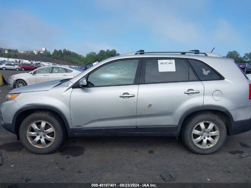 2012 Kia Sorento Lx VIN: 5XYKTDA60CG198541 Lot: 40187401