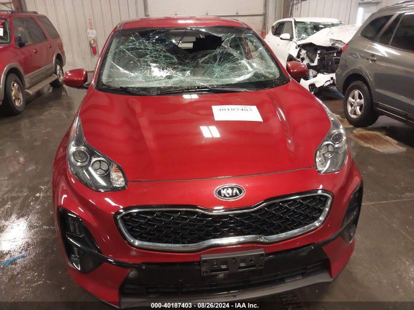 2021 Kia Sportage Lx VIN: KNDPM3AC0M7902321 Lot: 40187403