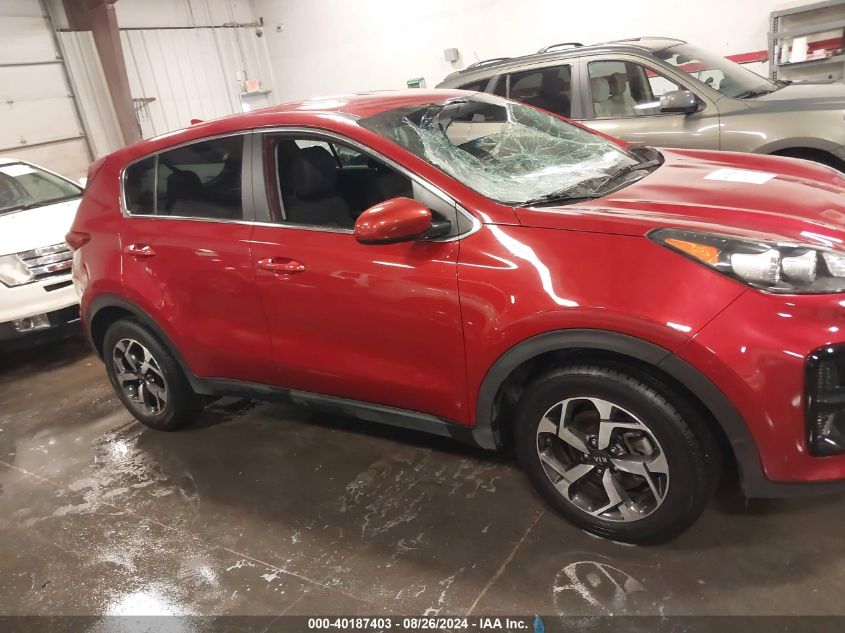 2021 Kia Sportage Lx VIN: KNDPM3AC0M7902321 Lot: 40187403