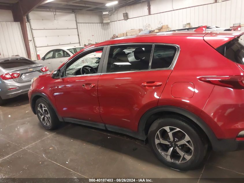 2021 Kia Sportage Lx VIN: KNDPM3AC0M7902321 Lot: 40187403